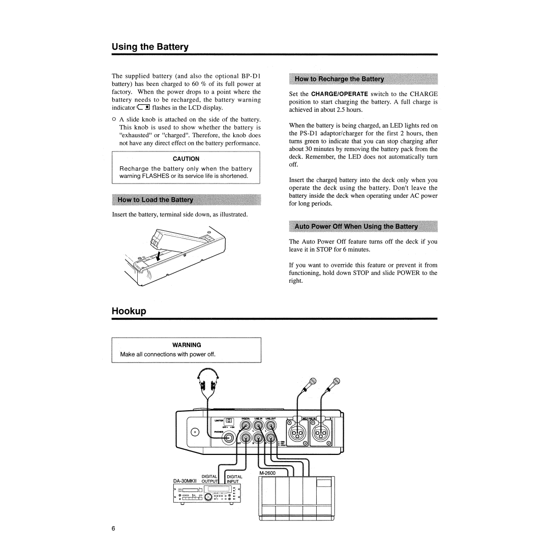 Tascam DA-P1 manual 