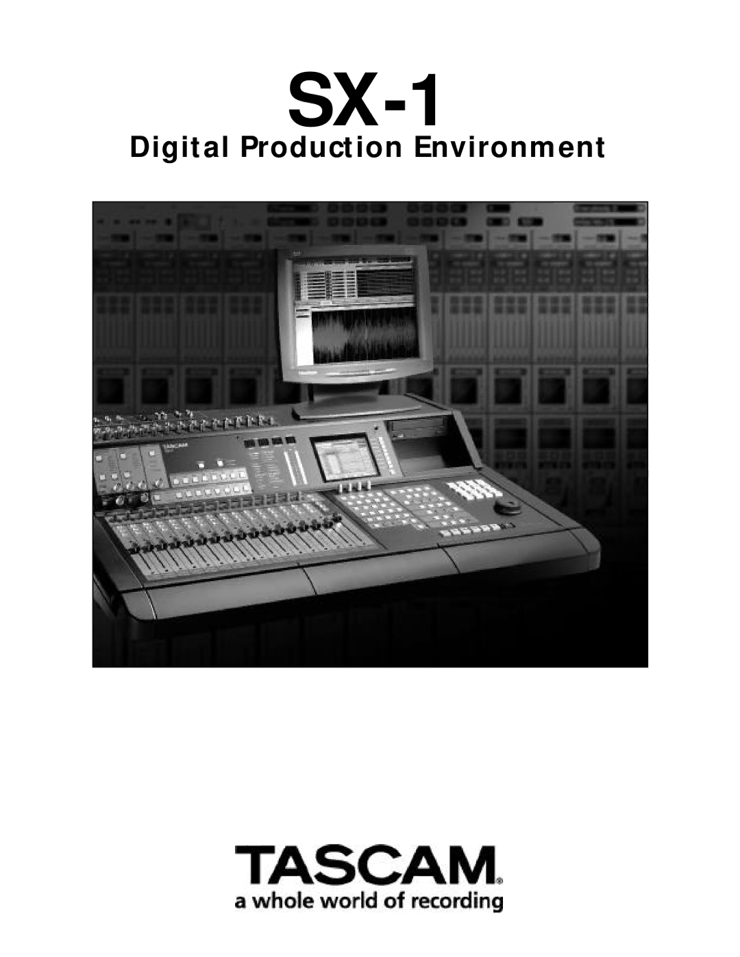 Tascam SX-1 manual 