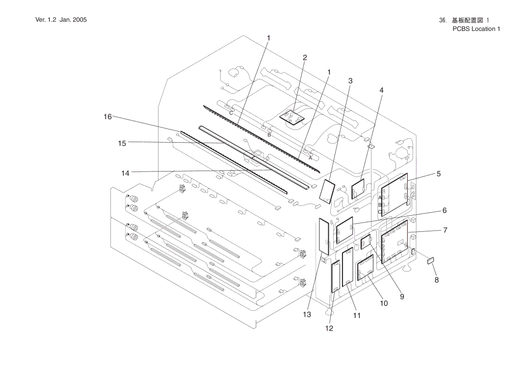 Tasco 7000 manual Ver .2 Jan  Pcbs Location 