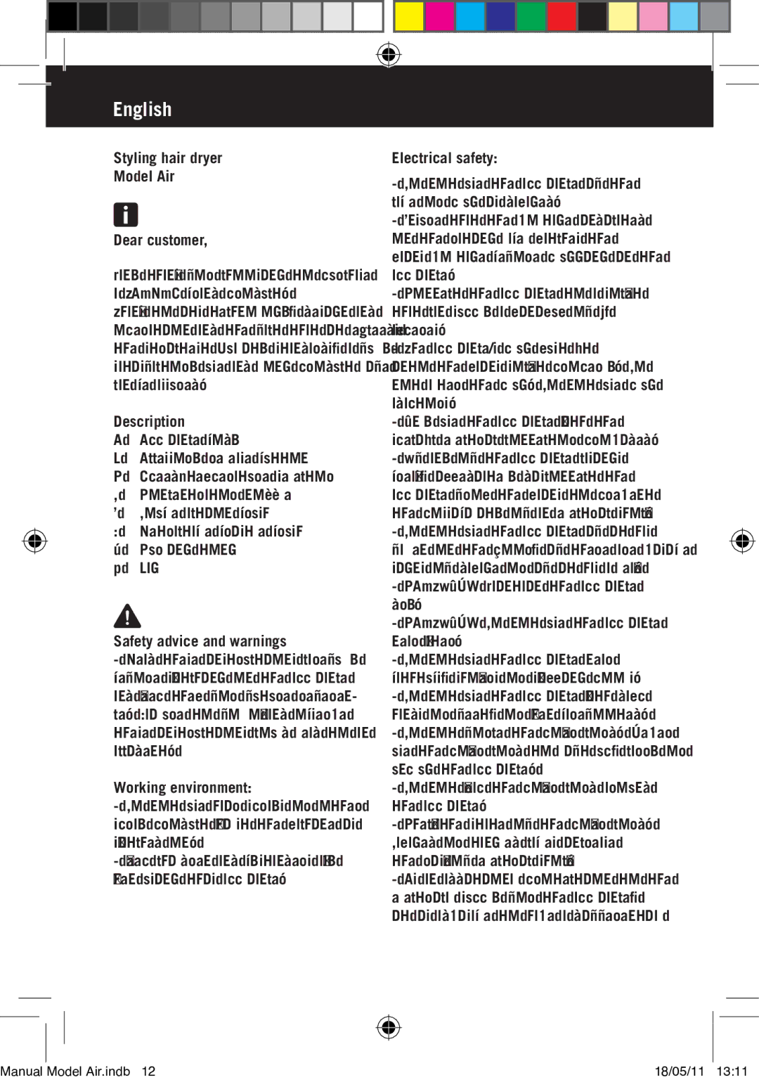 Taurus Group Air.indb manual English 