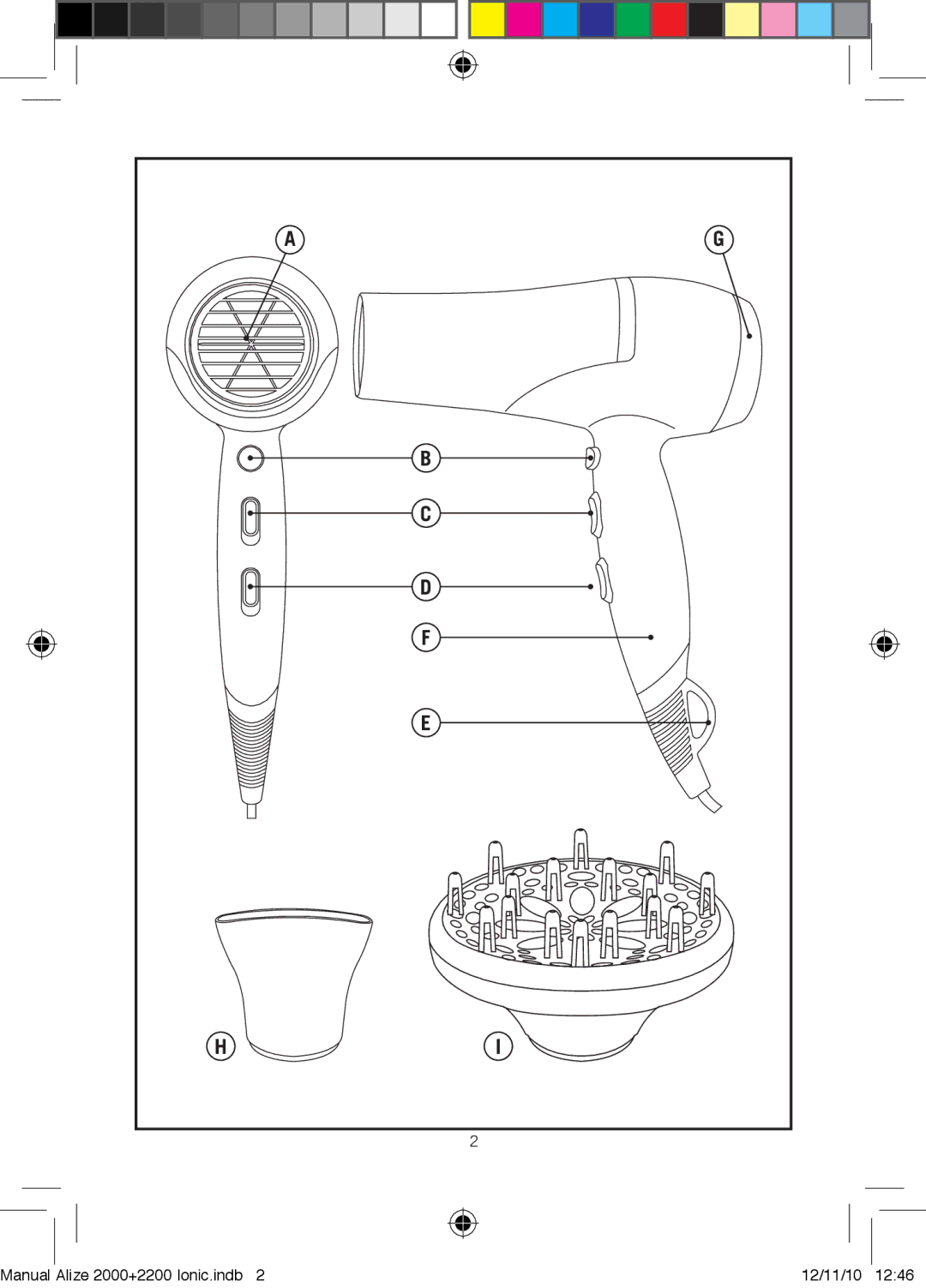 Taurus Group ALIZE 2000, ALIZE 200 IONIC manual Manual Alize 2000+2200 Ionic.indb 12/11/10 1246 