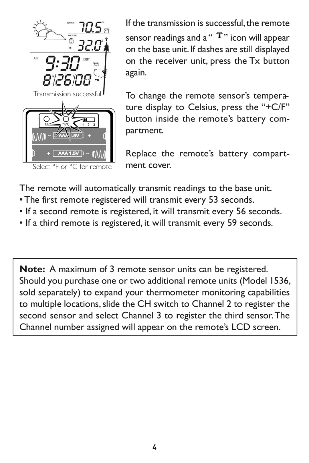 Taylor 1526 instruction manual Ment cover 