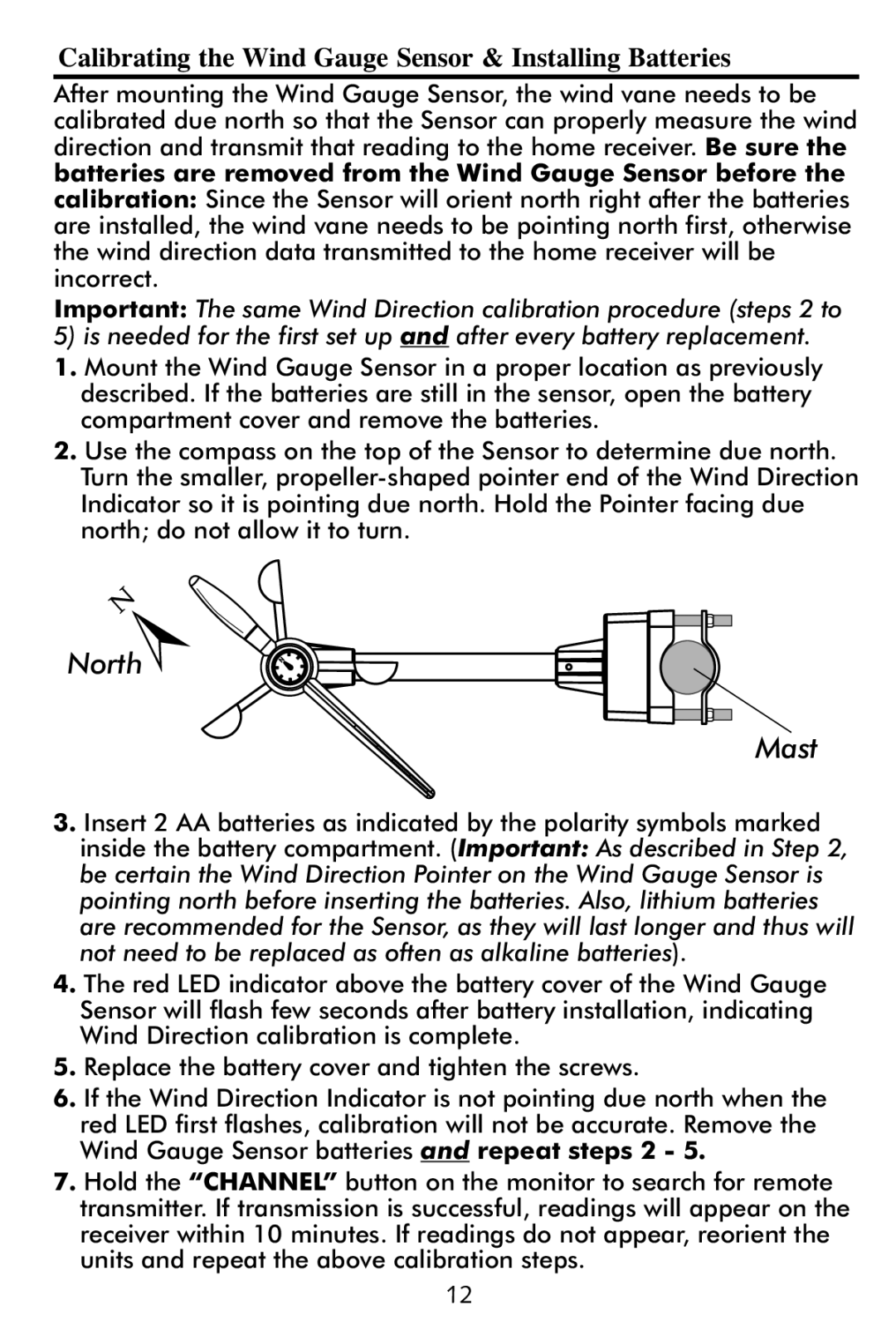 Taylor 2752 instruction manual North Mast 