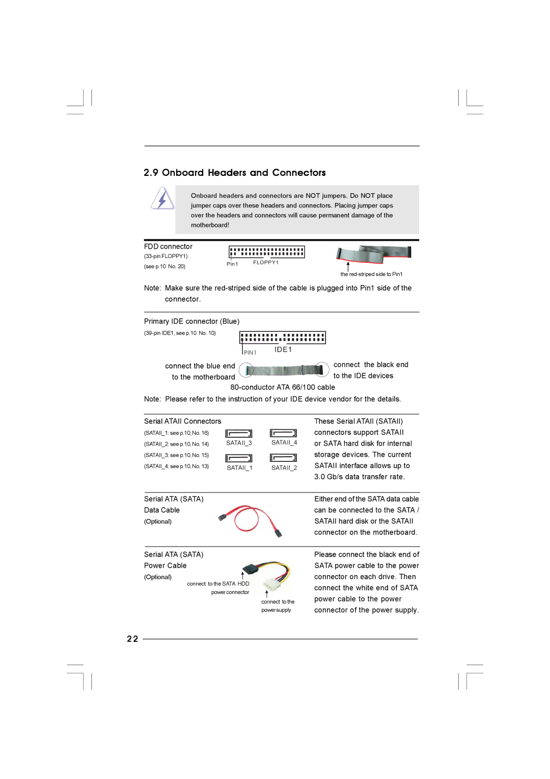 Taylor CONROE1333-DVI/H user manual Onboard Headers and Connectors, IDE1 