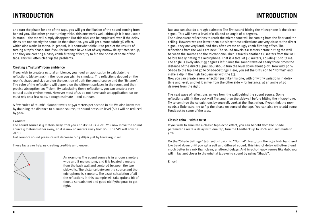 TC electronic SDN BHD Multi-Tap Delay manual Example 