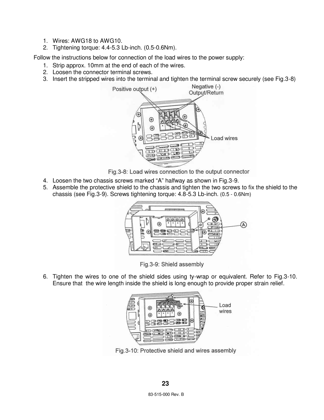 TDK 5KW technical manual 83-515-000 Rev. B 