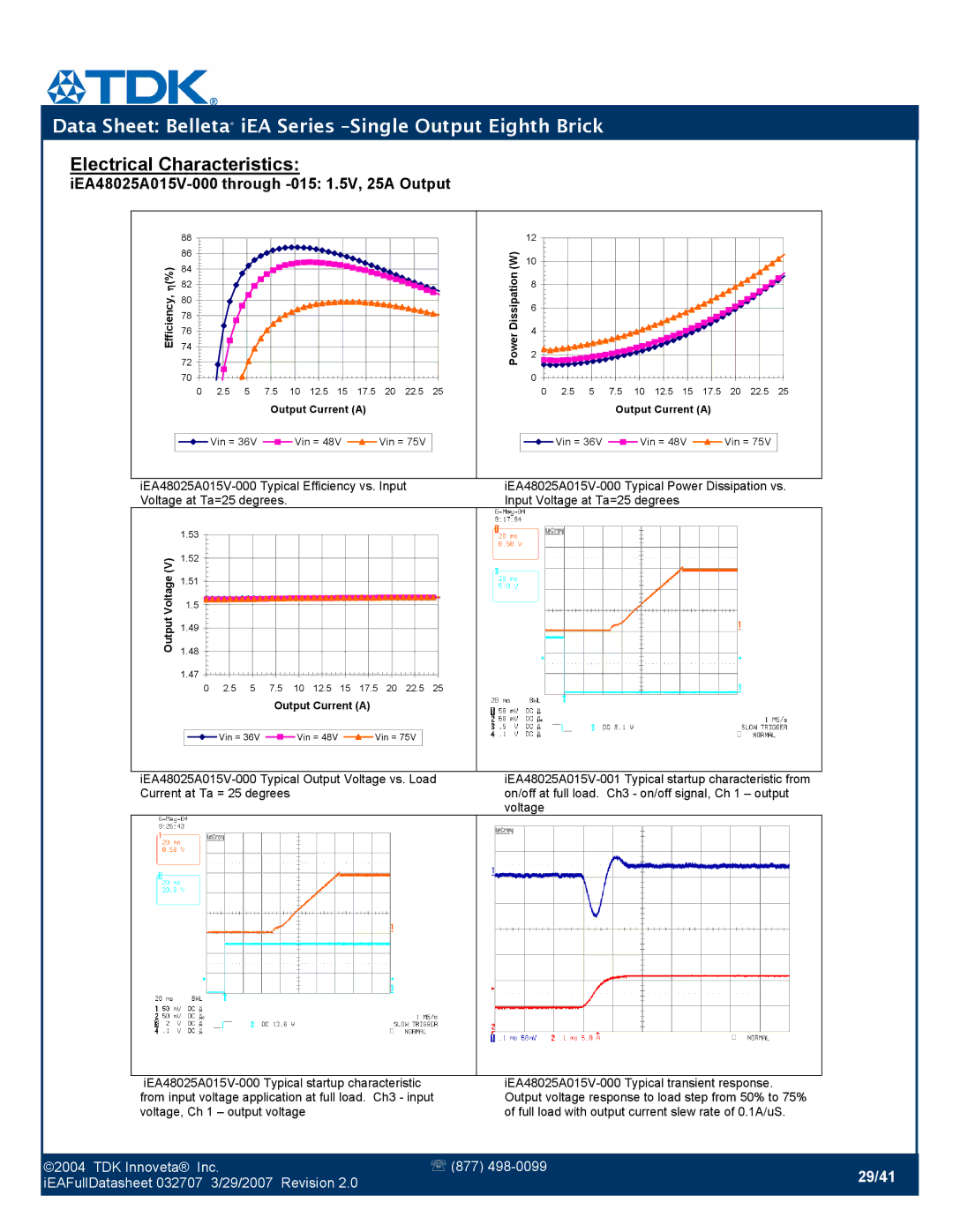 TDK iEA Series manual 29/41 