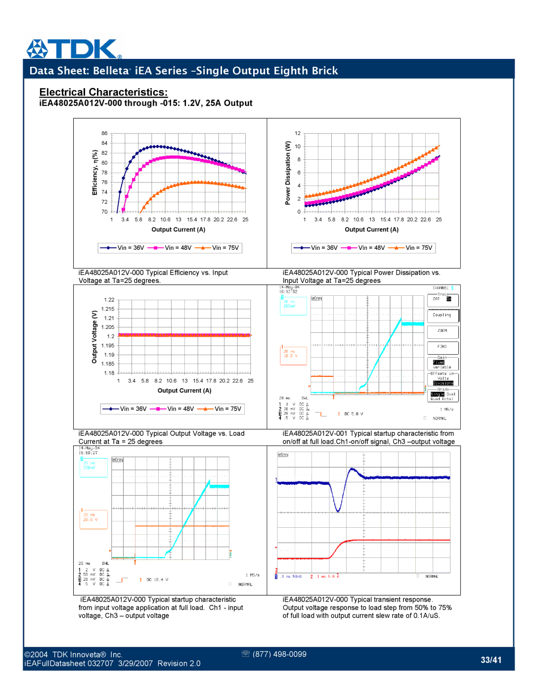 TDK iEA Series manual 33/41 