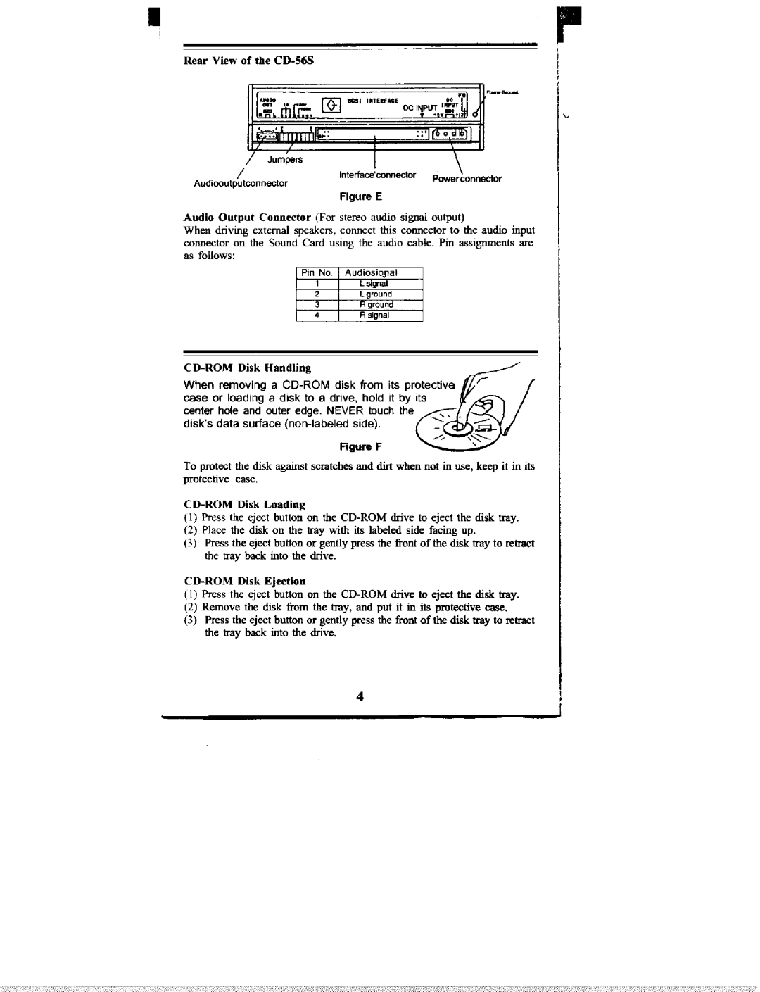 Teac CD-56S manual 