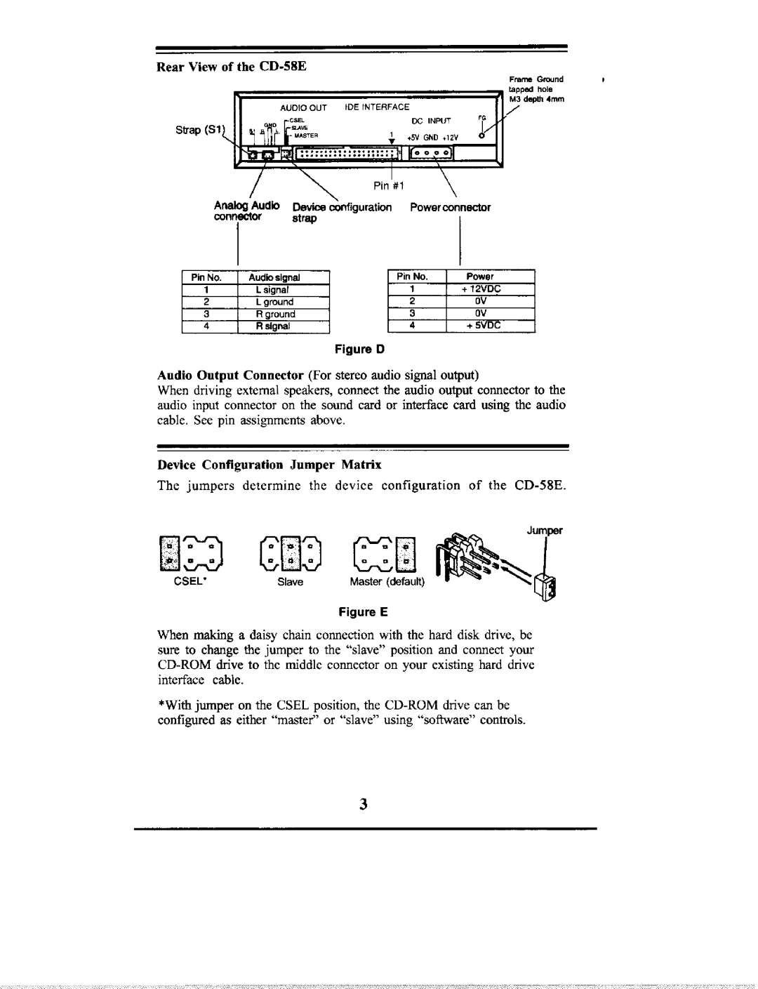 Teac CD58E manual 