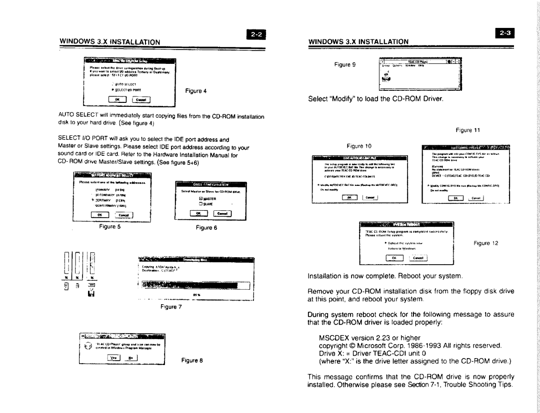 Teac CD58E manual 