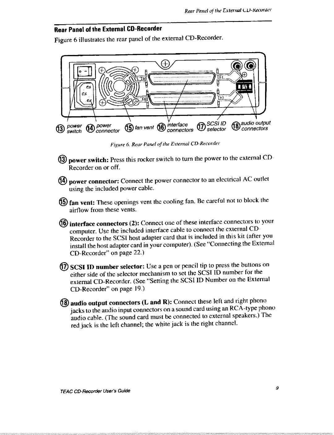 Teac CDR58S-XXX, CDR56S-6XX, CDR56S-4XX manual 