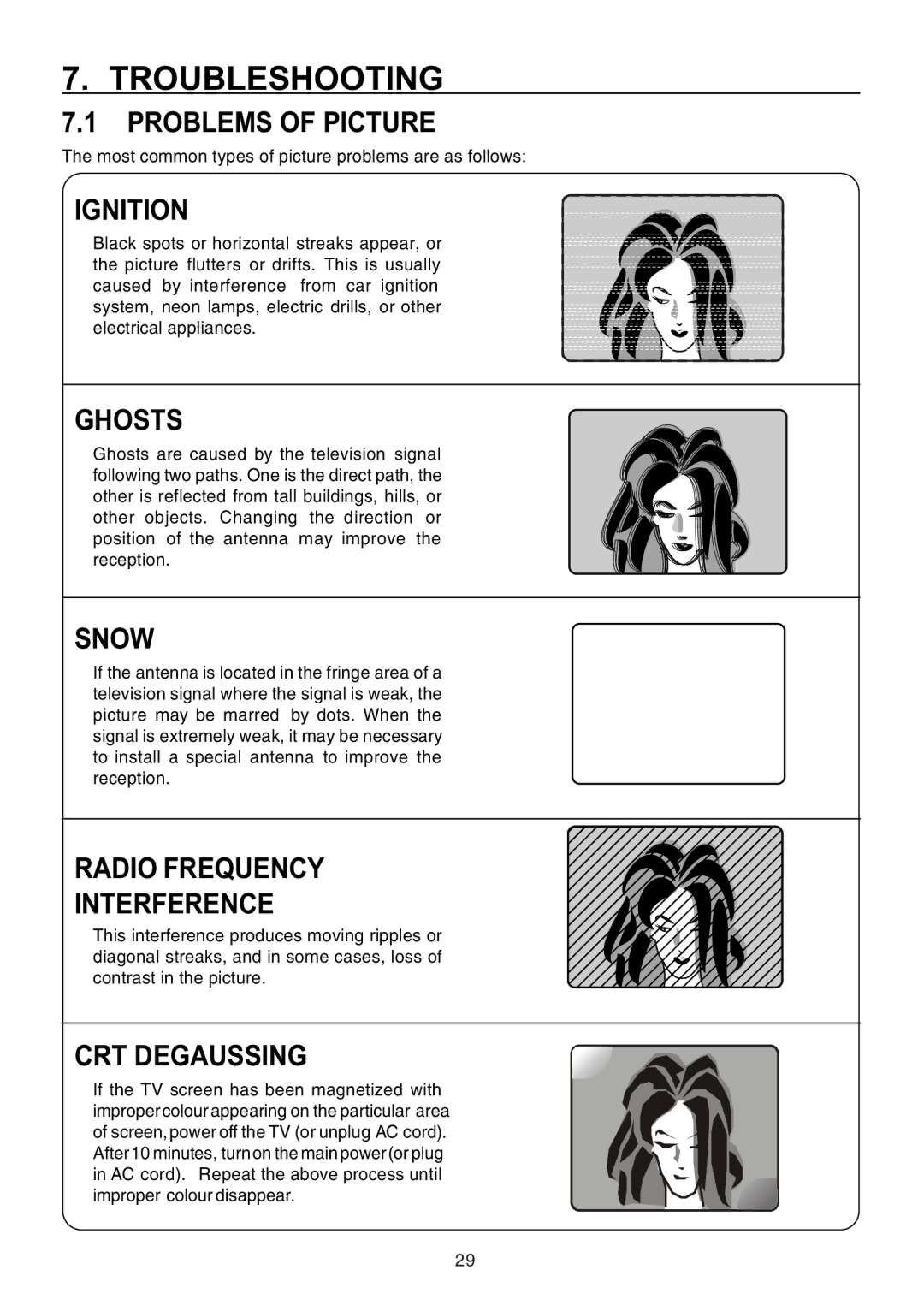 Teac CT-W32ID owner manual Troubleshooting 