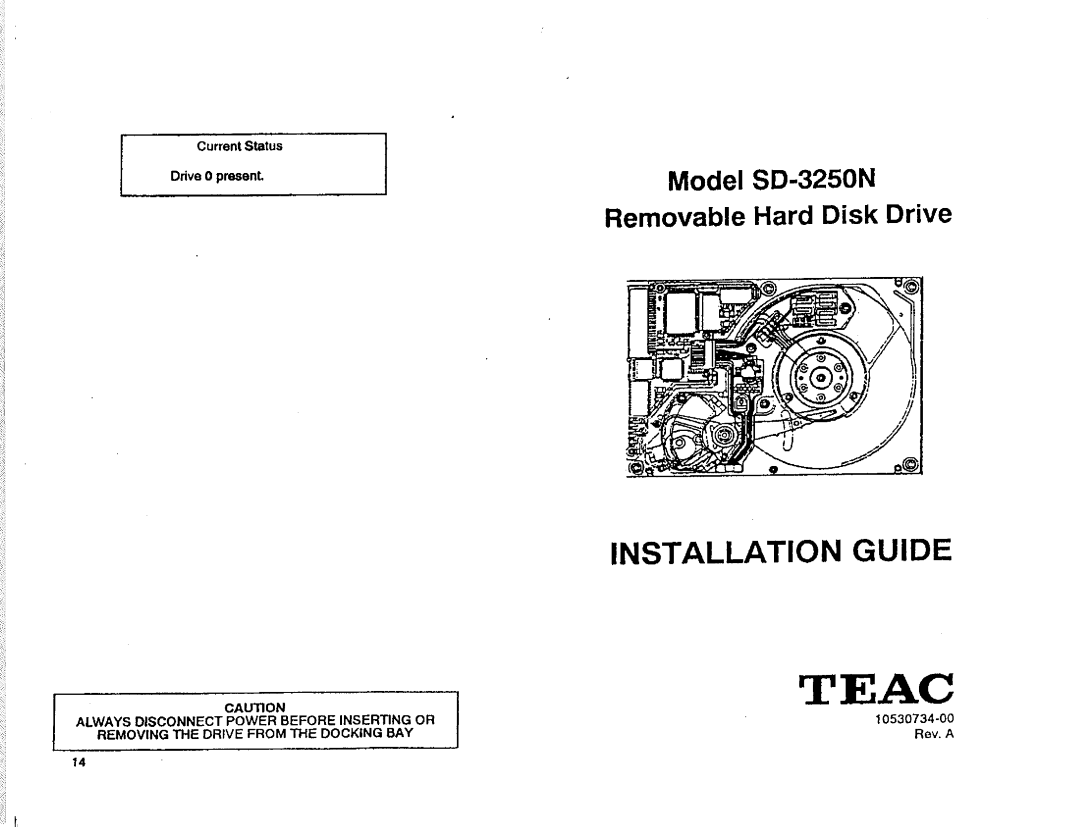 Teac SD-3250N manual 