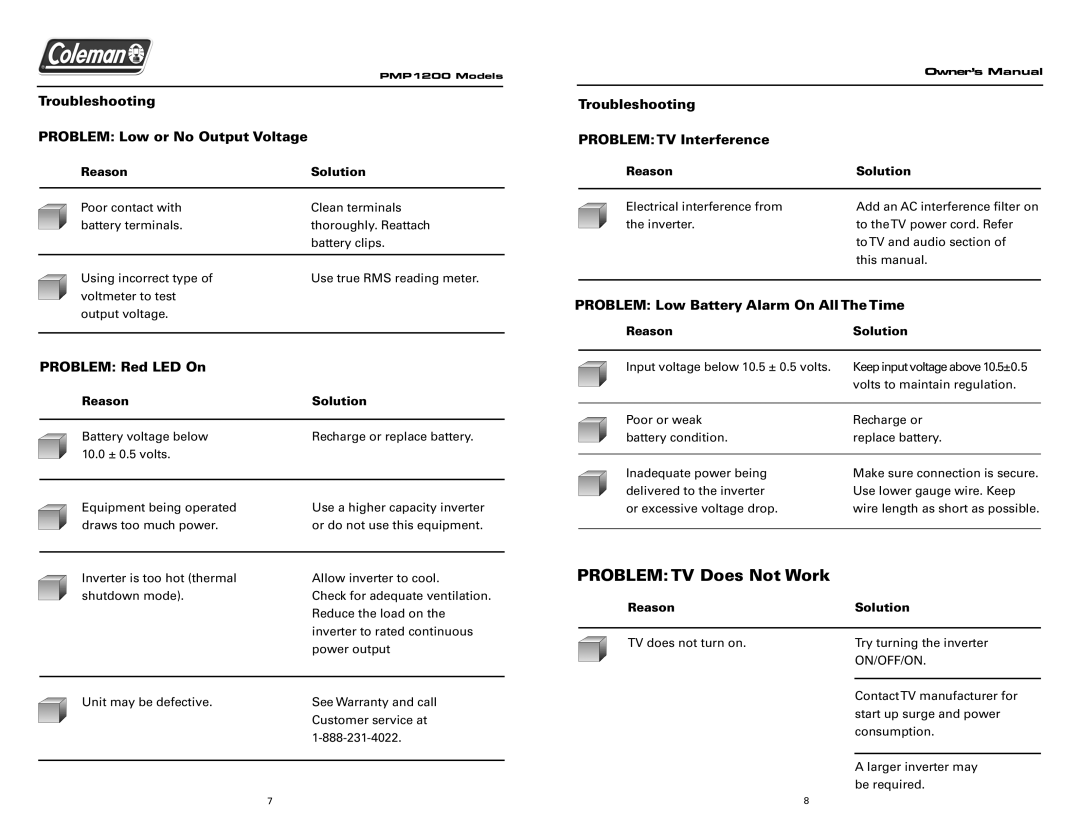 Team Products PMP1200 owner manual Reason Solution, ReasonSolution, On/Off/On 