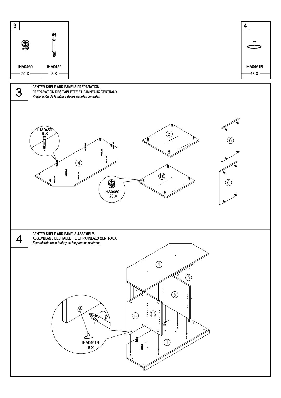 Tech Craft BAY4828B, BAY6028, BAY4632B manual 