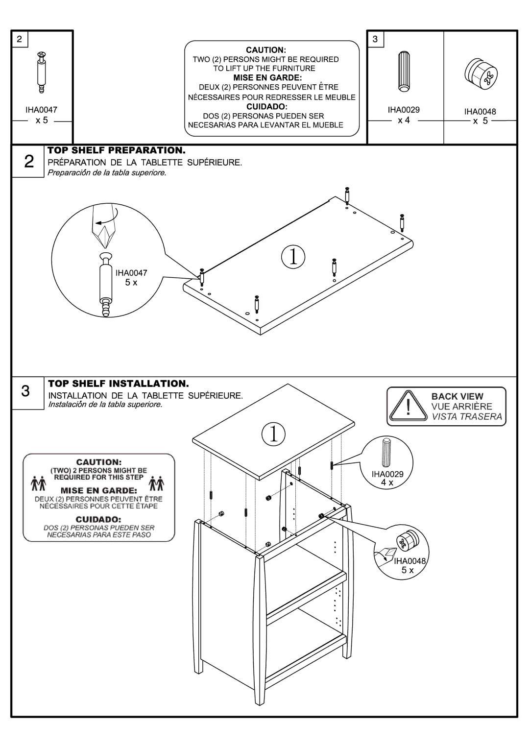 Tech Craft SWH4024B manual 