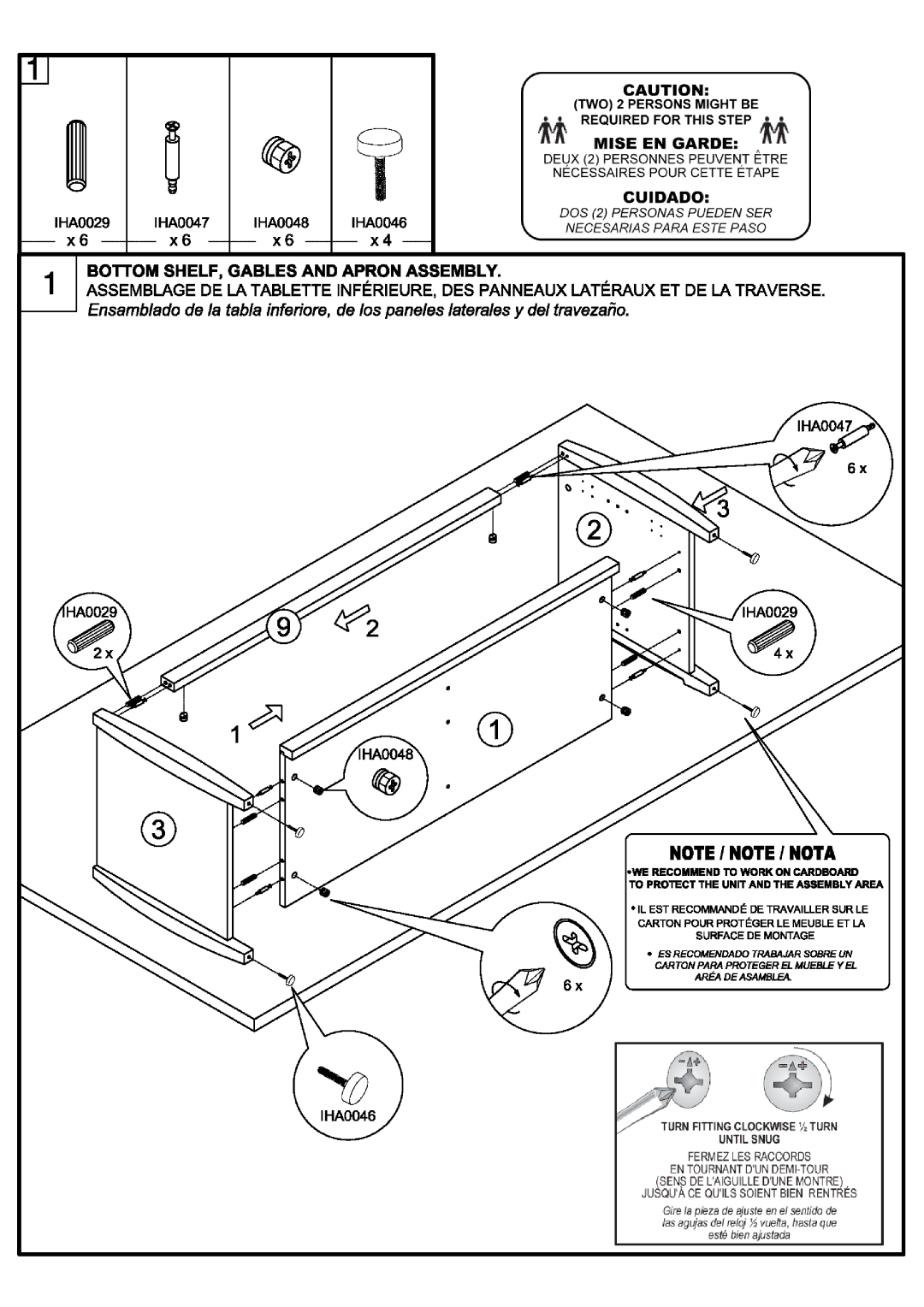 Tech Craft SWP48 manual 