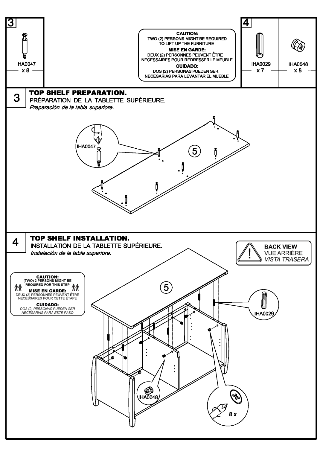 Tech Craft SWP48 manual 