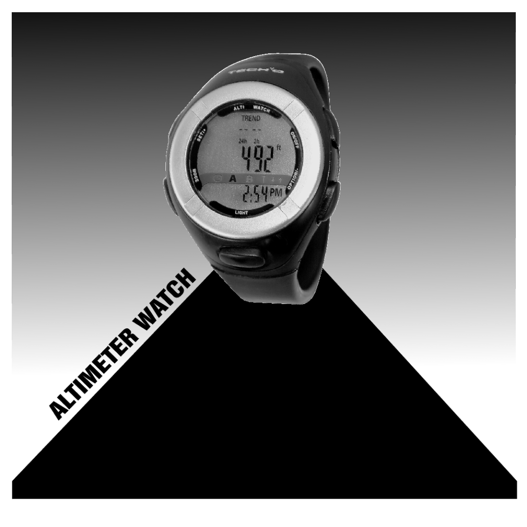 Tech4o Altimeter Watch manual 