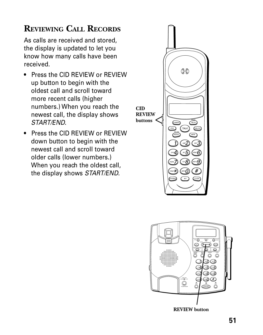 Technicolor - Thomson 26955 manual Reviewing Call Records 