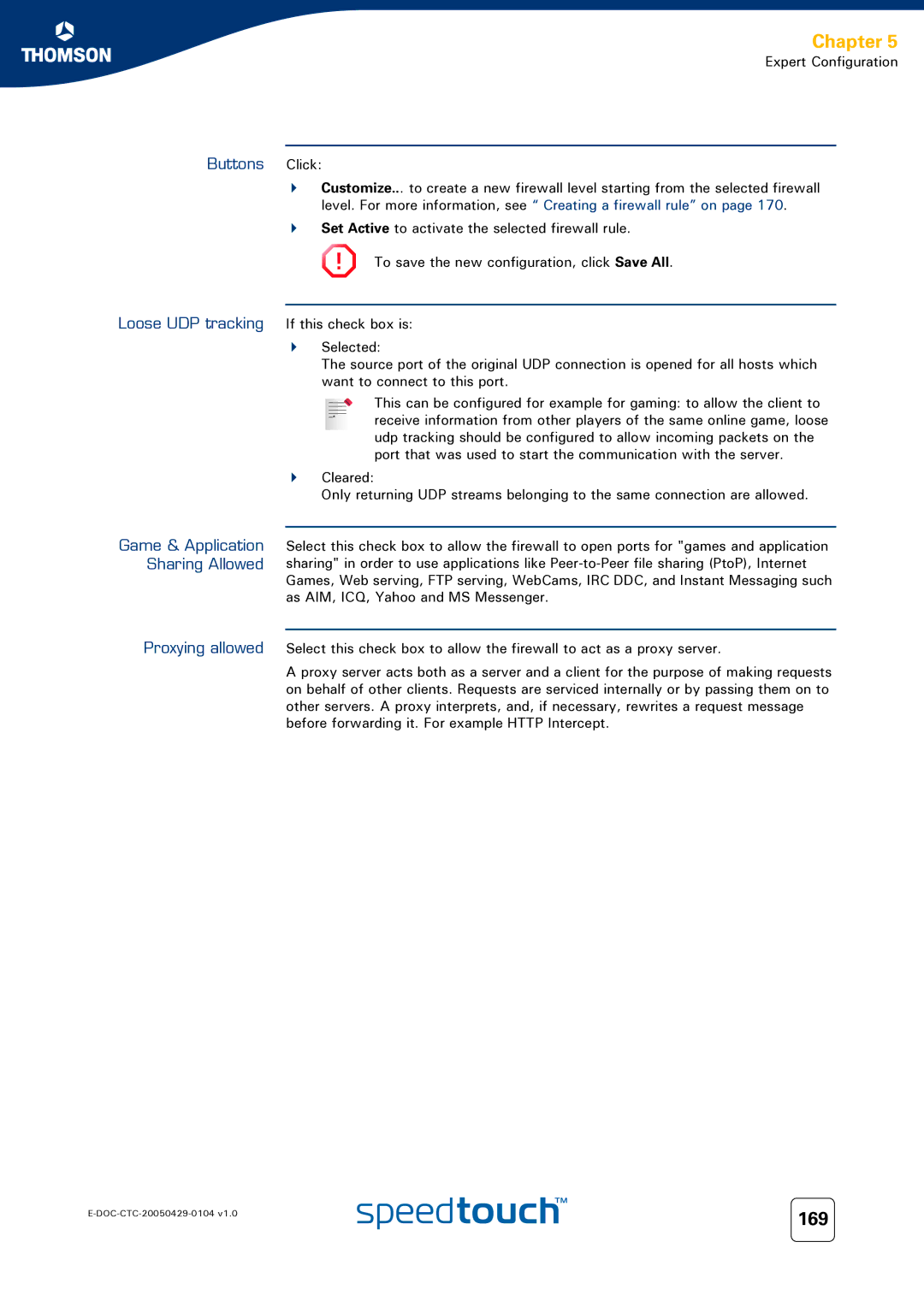 Technicolor - Thomson 620, 605, 608 WL manual 169 