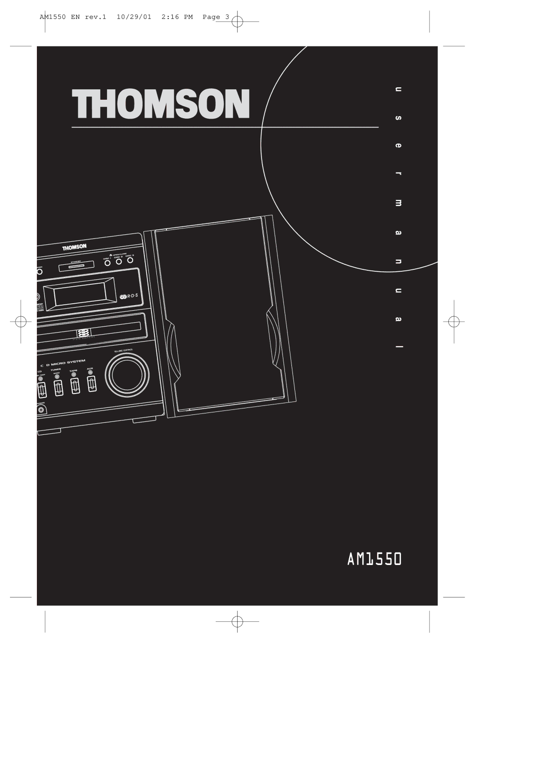 Technicolor - Thomson AM1550 manual 