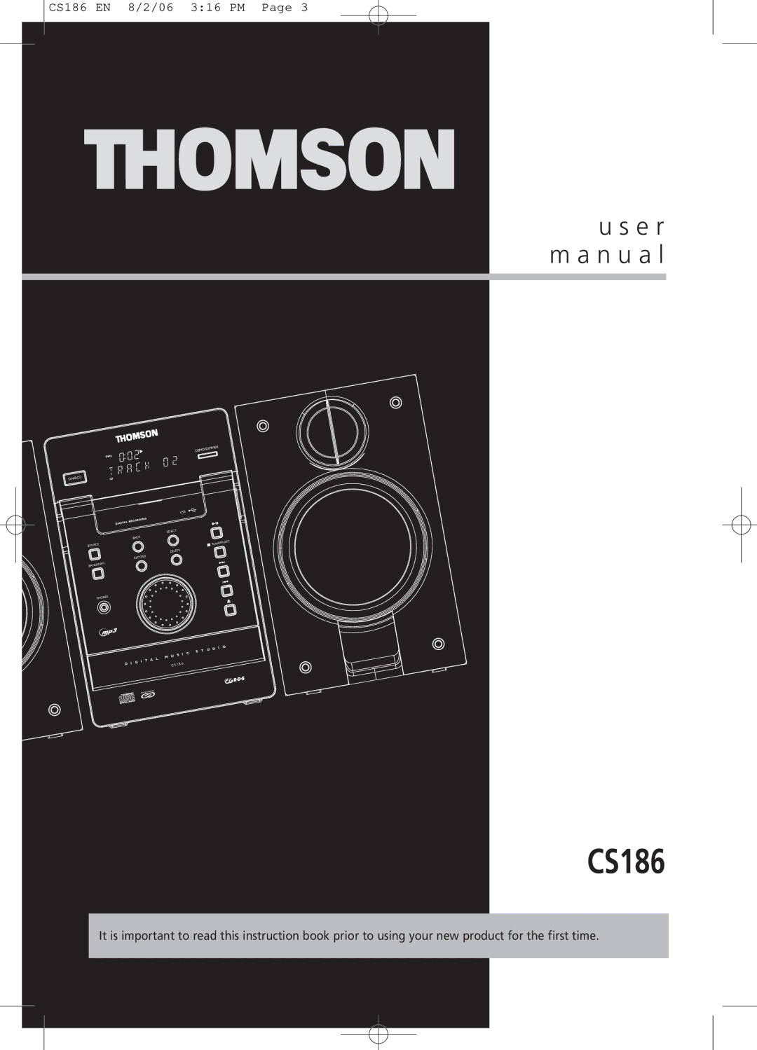 Technicolor - Thomson CS186 manual 