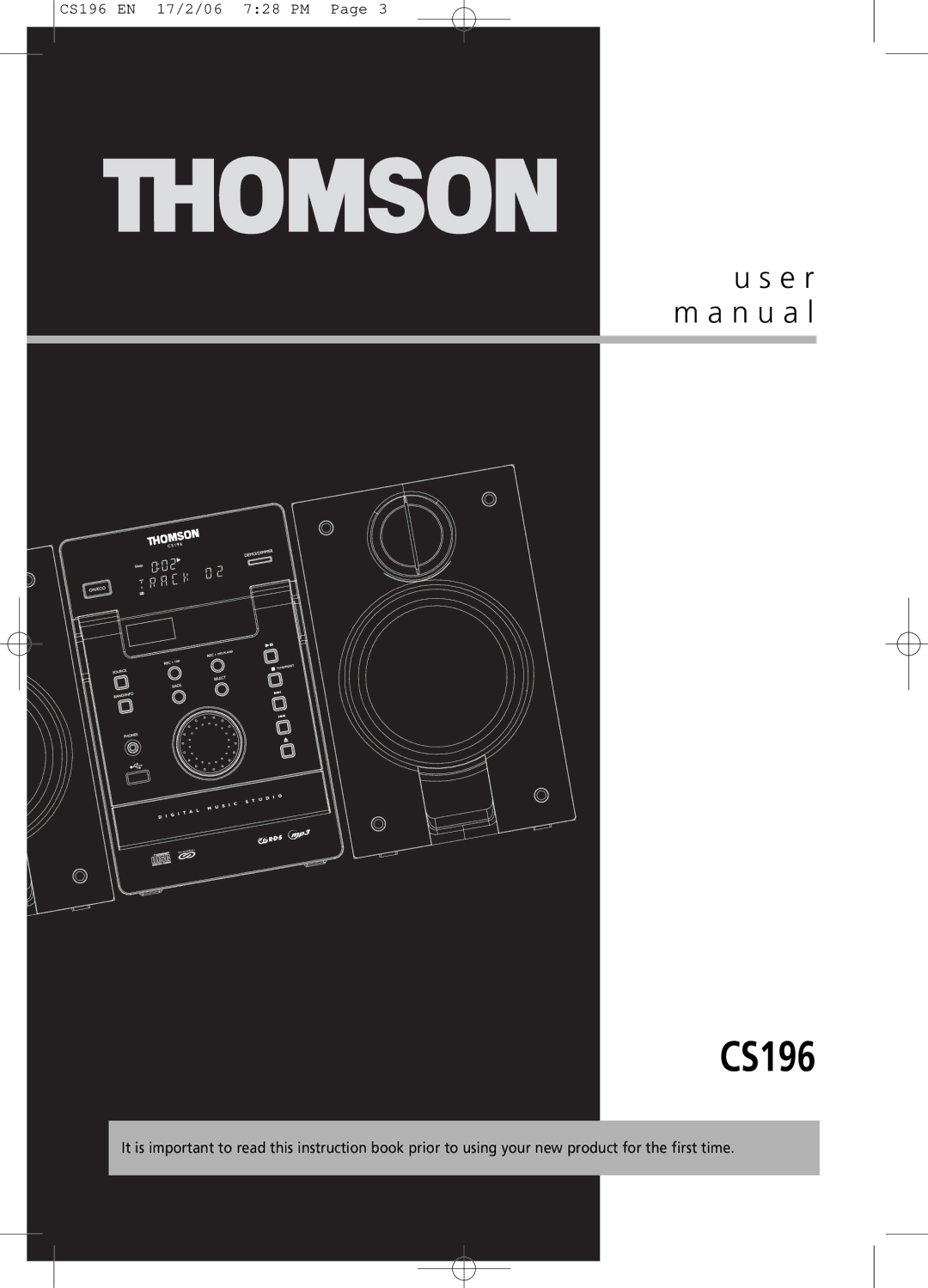 Technicolor - Thomson CS196 user manual 