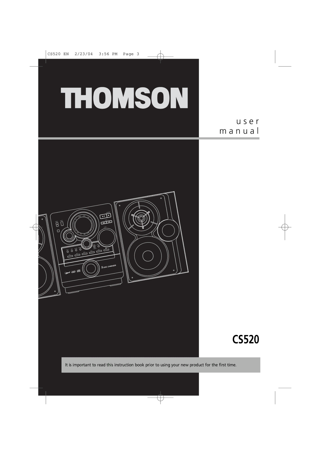 Technicolor - Thomson CS520 manual 