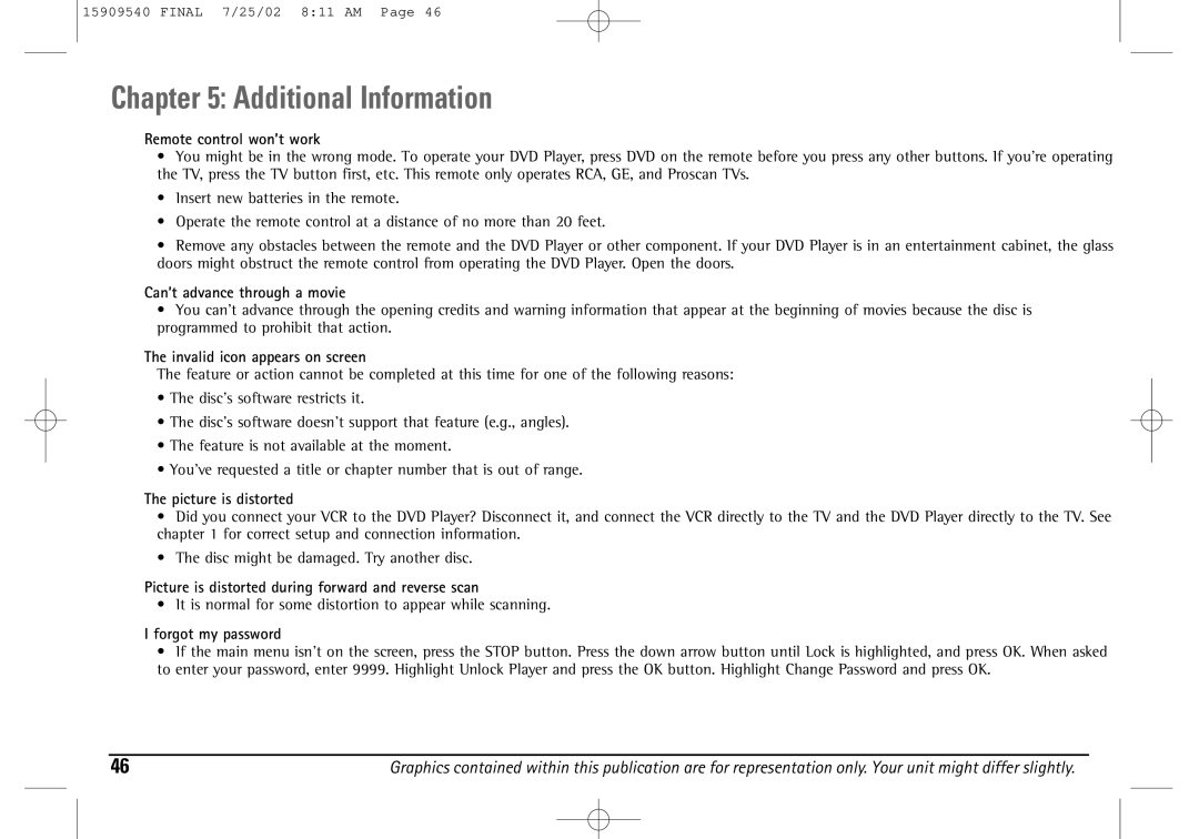 Technicolor - Thomson DGE505N manual Additional Information 