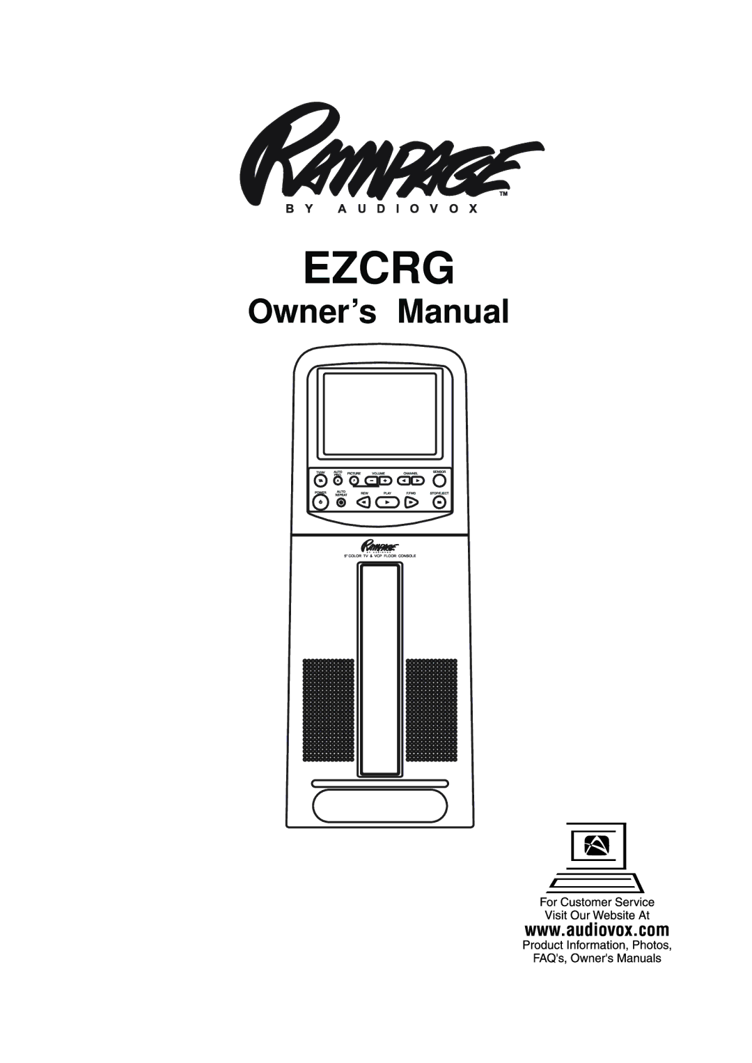 Technicolor - Thomson EZCRG owner manual Ezcrg 