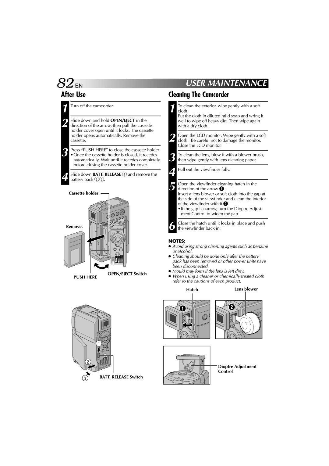 Technicolor - Thomson HP 270 user manual 82 EN, After Use 