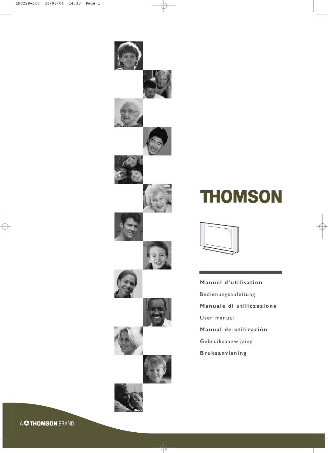 Technicolor - Thomson IFC228 manuel dutilisation Manuel d’utilisation 