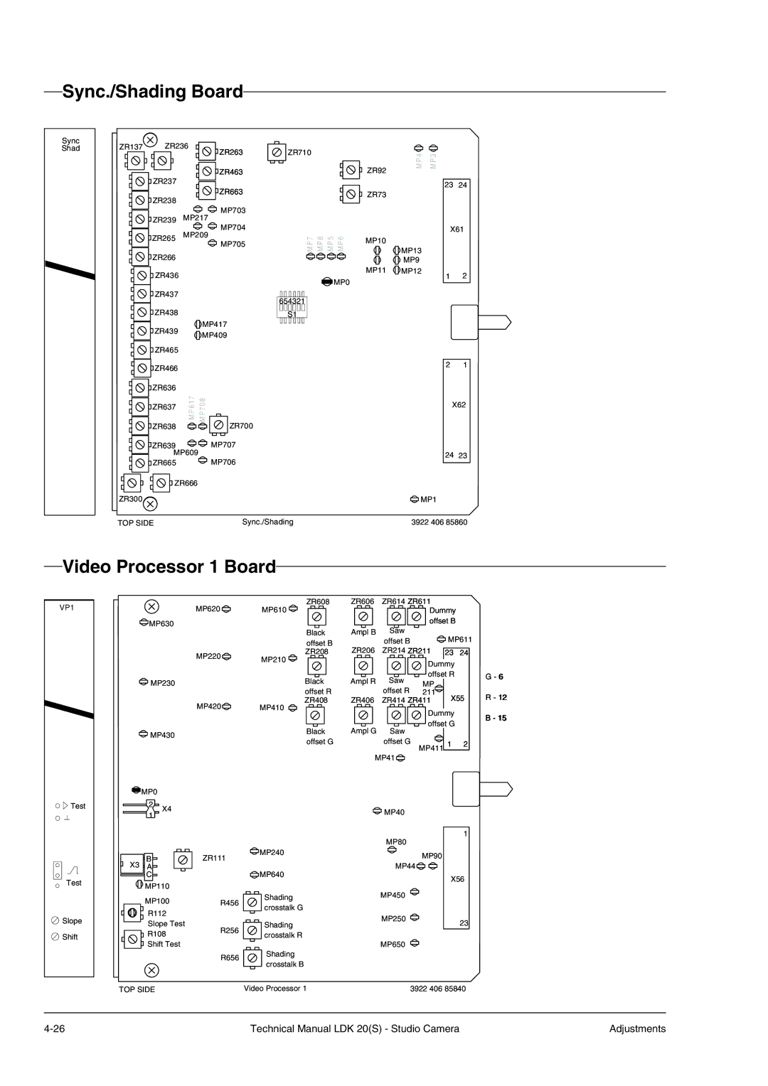 Technicolor - Thomson LDK 20(S) technical manual Dummy, X55 