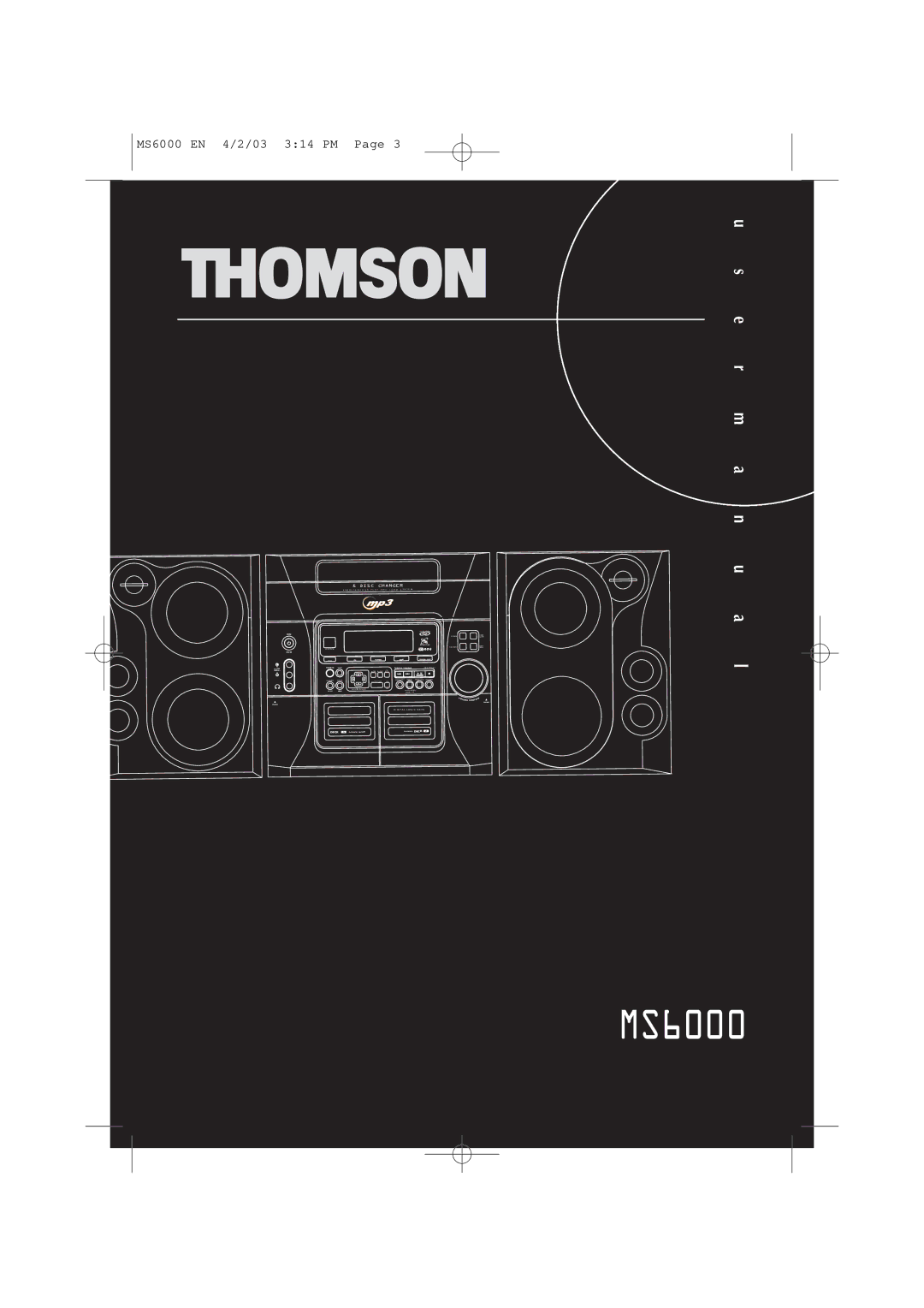 Technicolor - Thomson MS6000 manual 