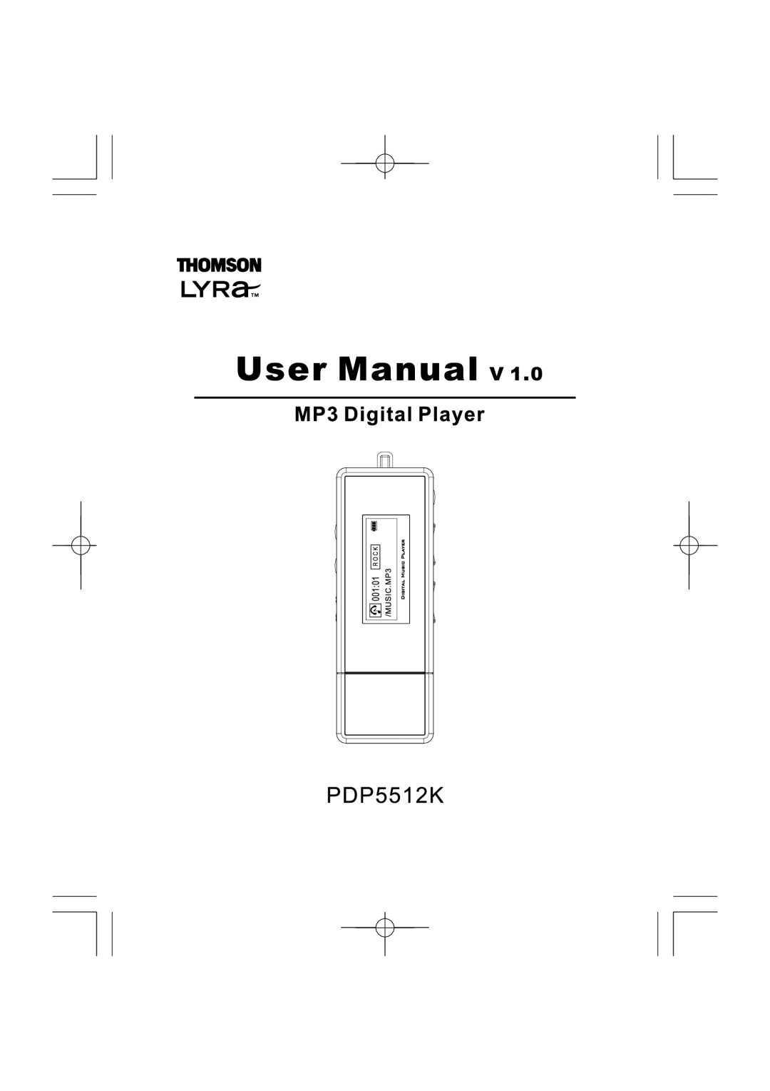 Technicolor - Thomson PDP5512K manual 