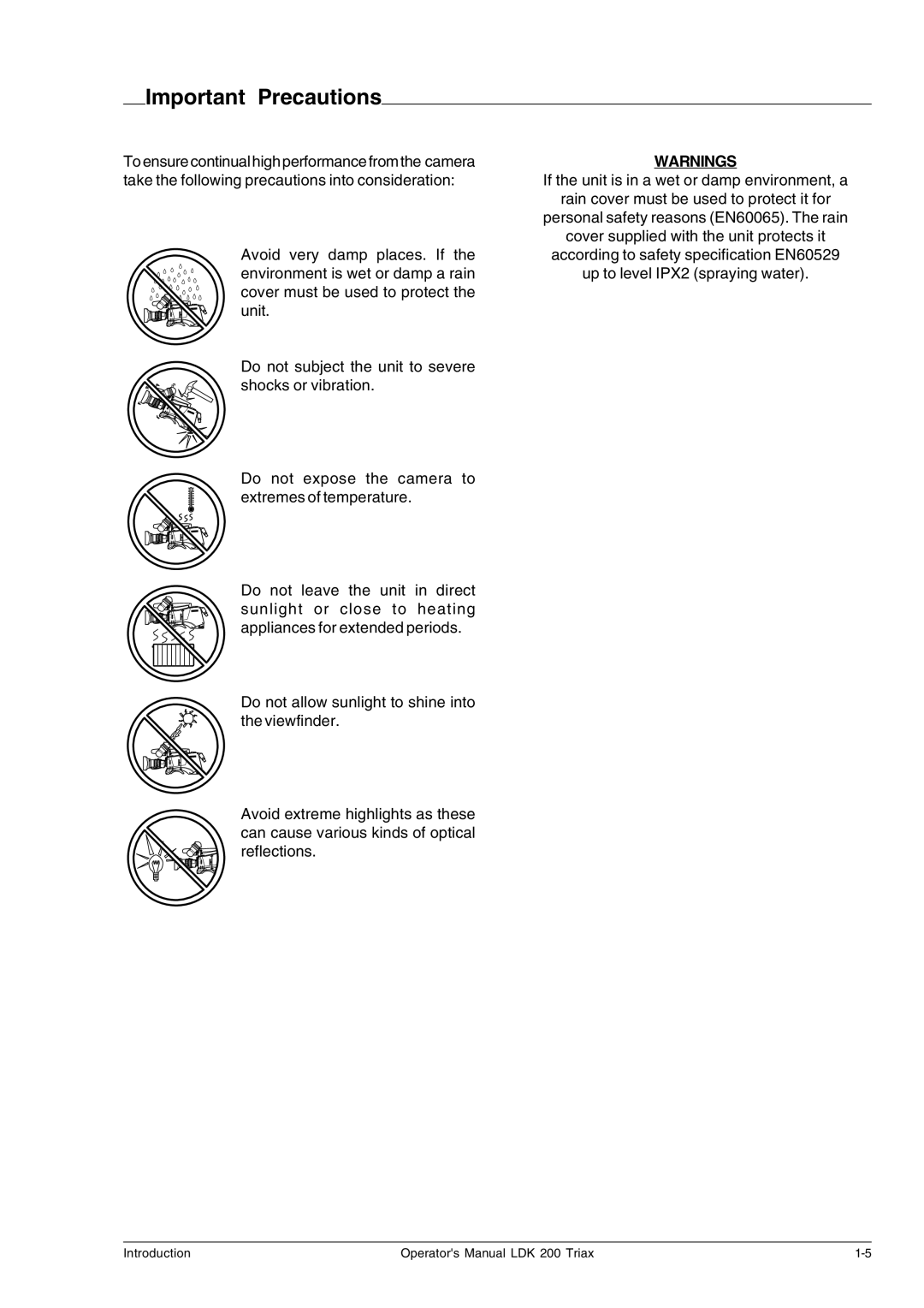 Technicolor - Thomson RP5430 manual Important Precautions 