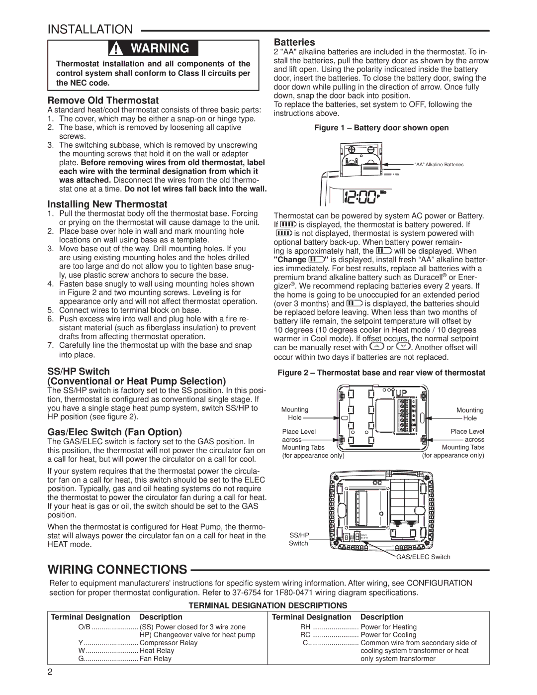 Technics 1F80-0471 specifications Wiring Connections 