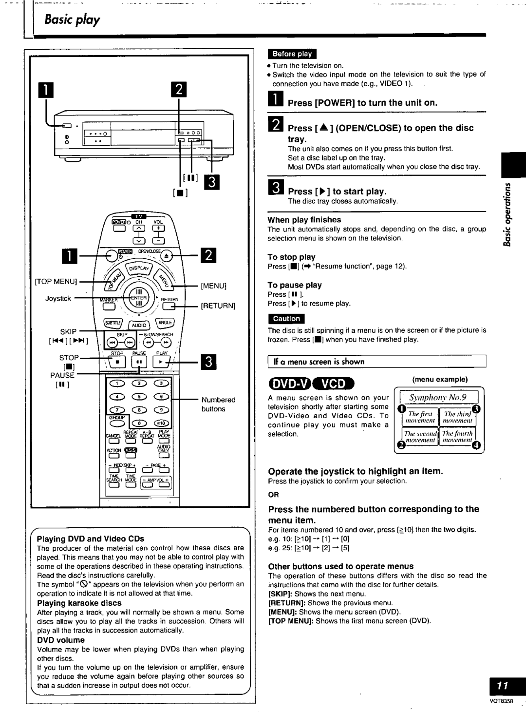 Technics DVD-A10 manual 