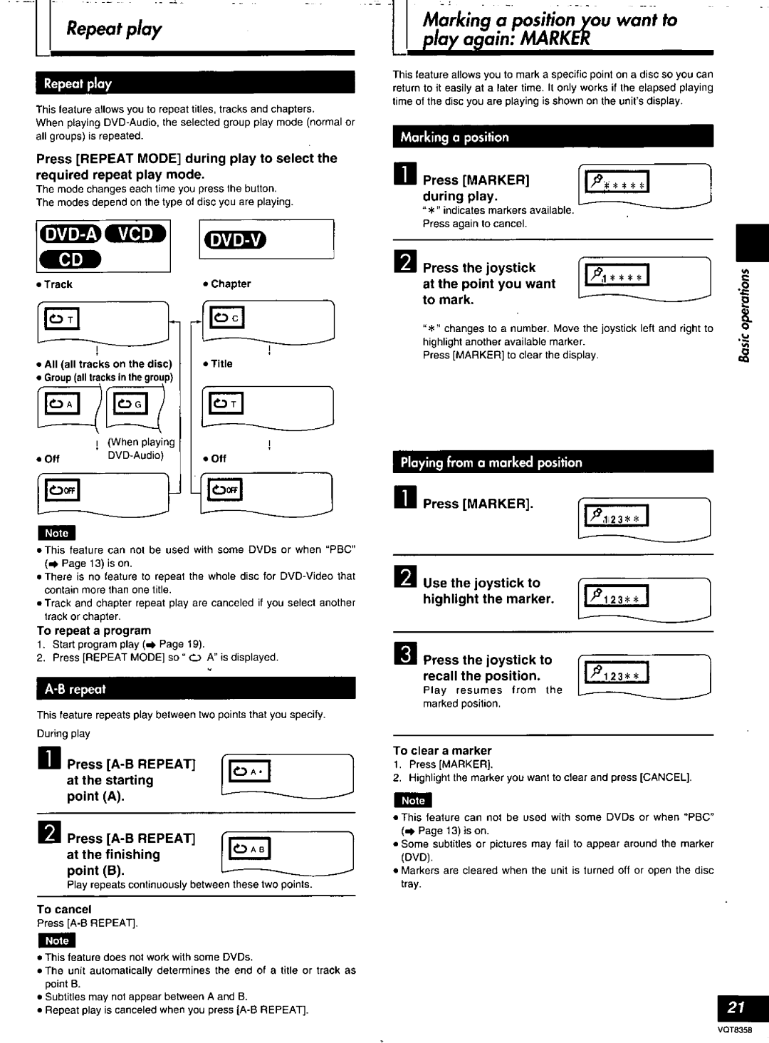 Technics DVD-A10 manual 