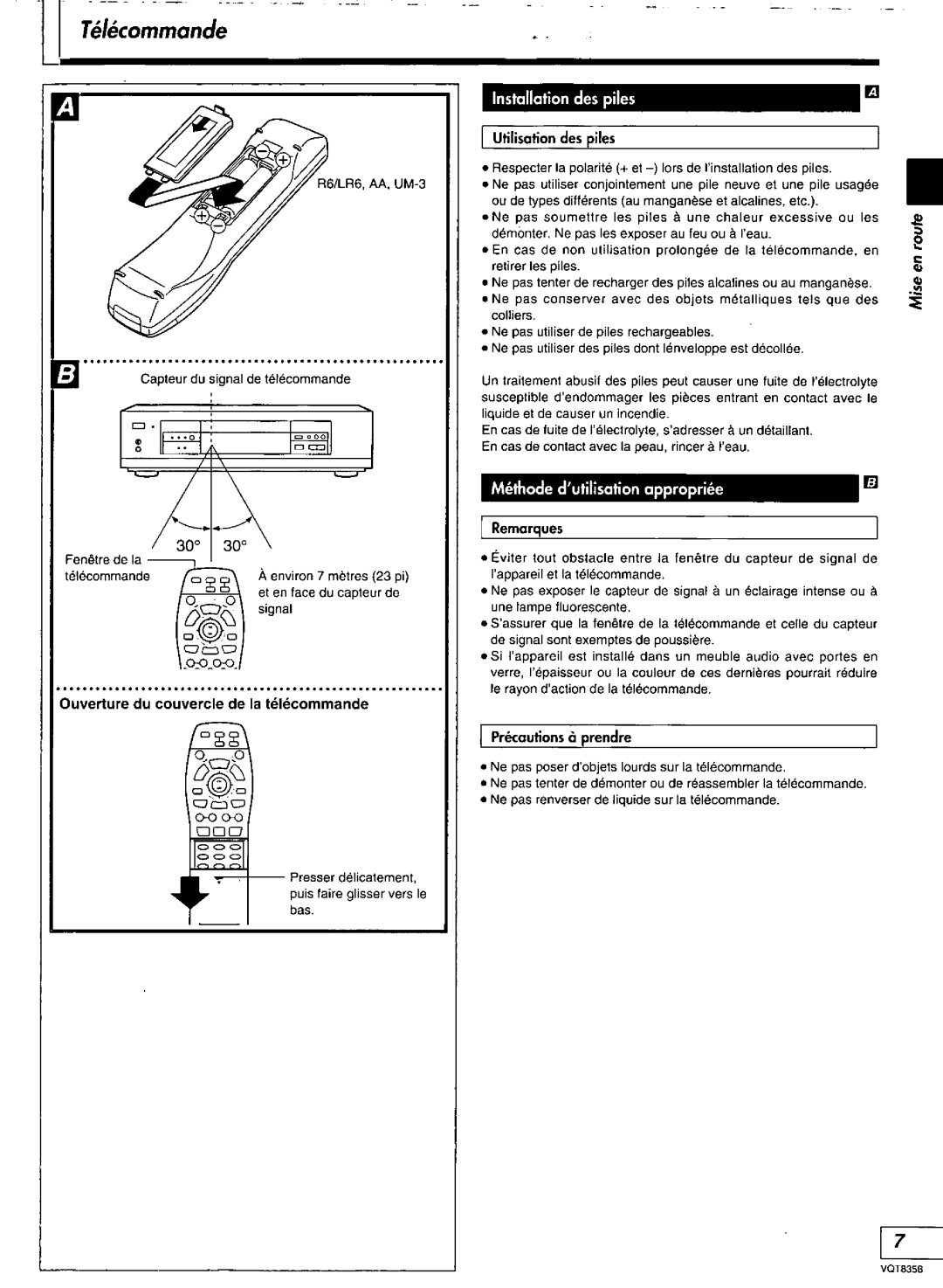 Technics DVD-A10 manual 