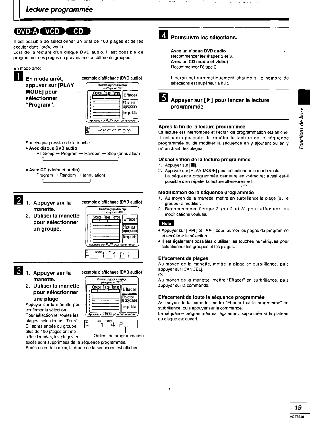 Technics DVD-A10 manual 