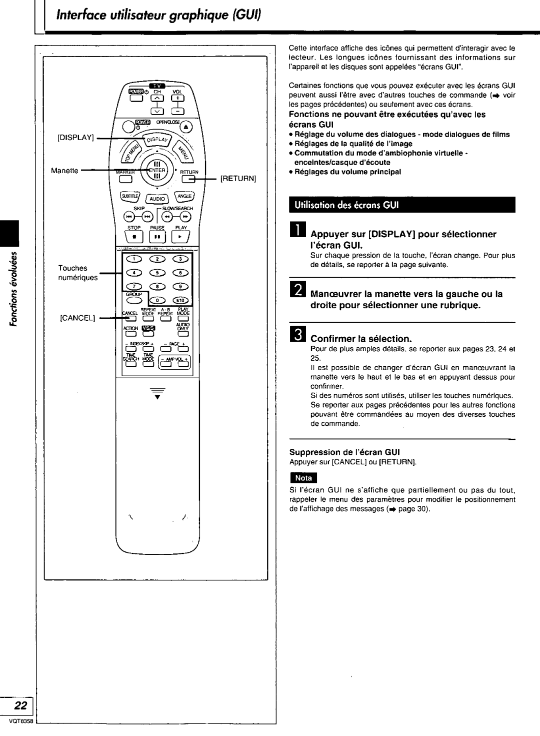 Technics DVD-A10 manual 