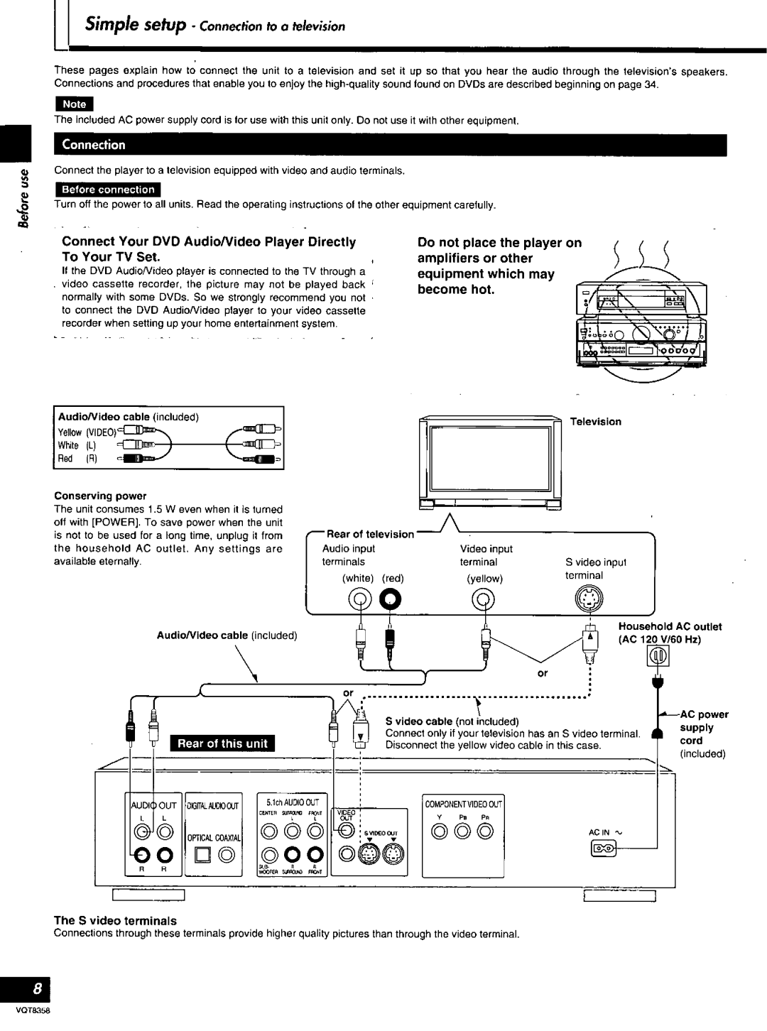 Technics DVD-A10 manual 