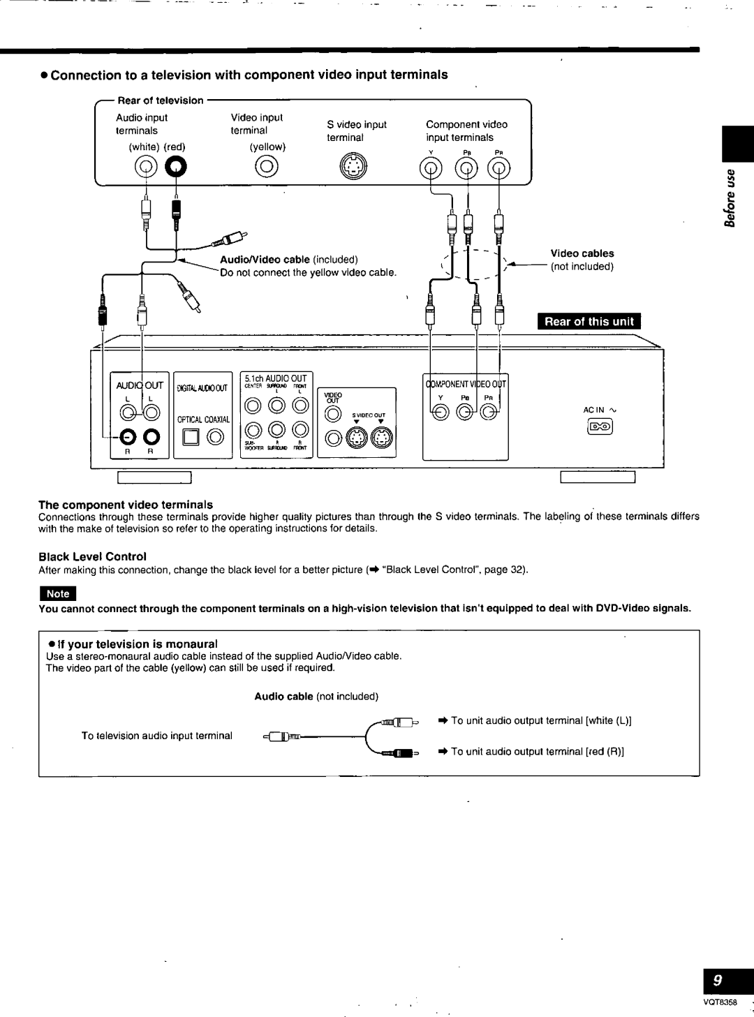 Technics DVD-A10 manual 