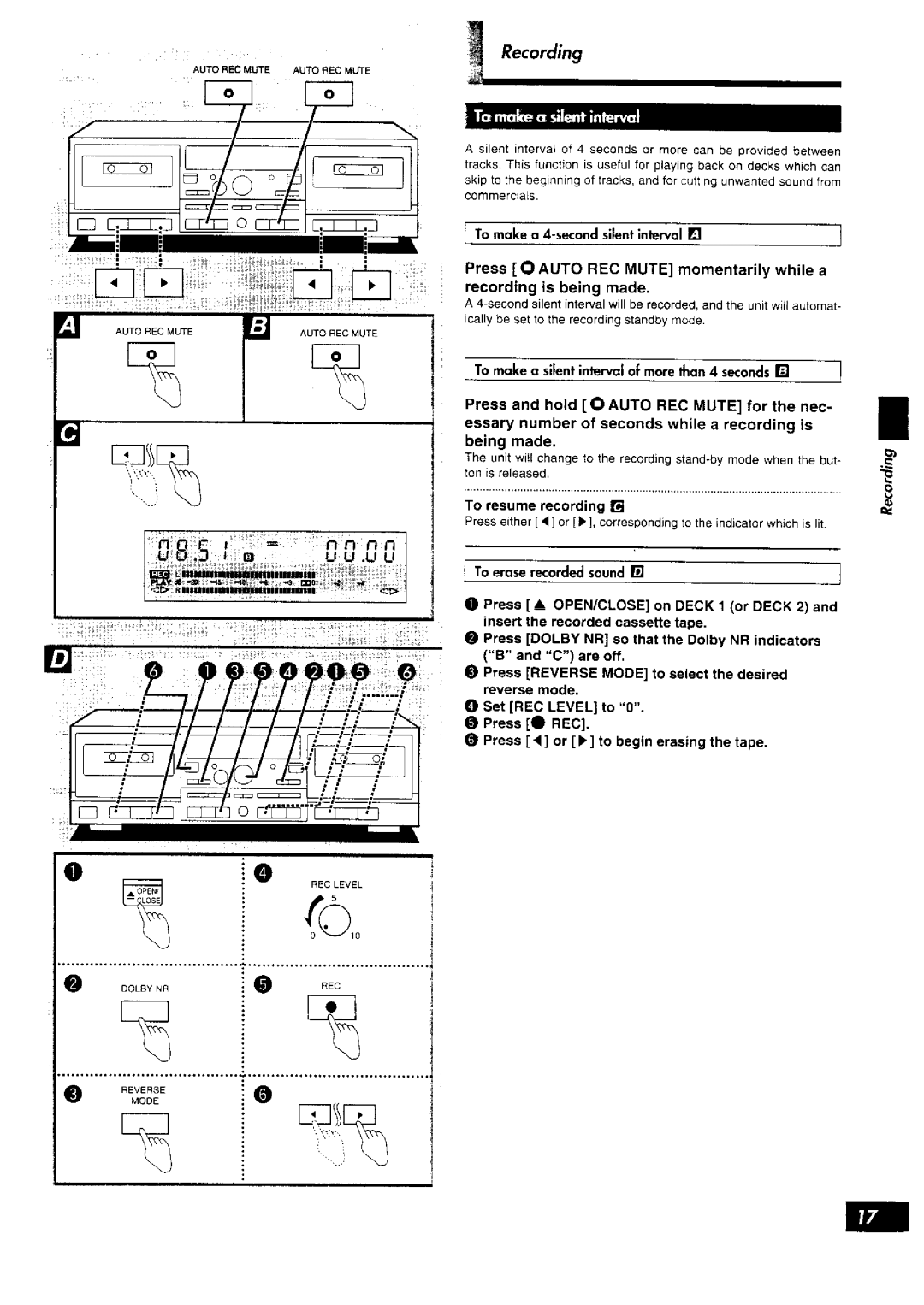 Technics RS-TR575M2 manual 