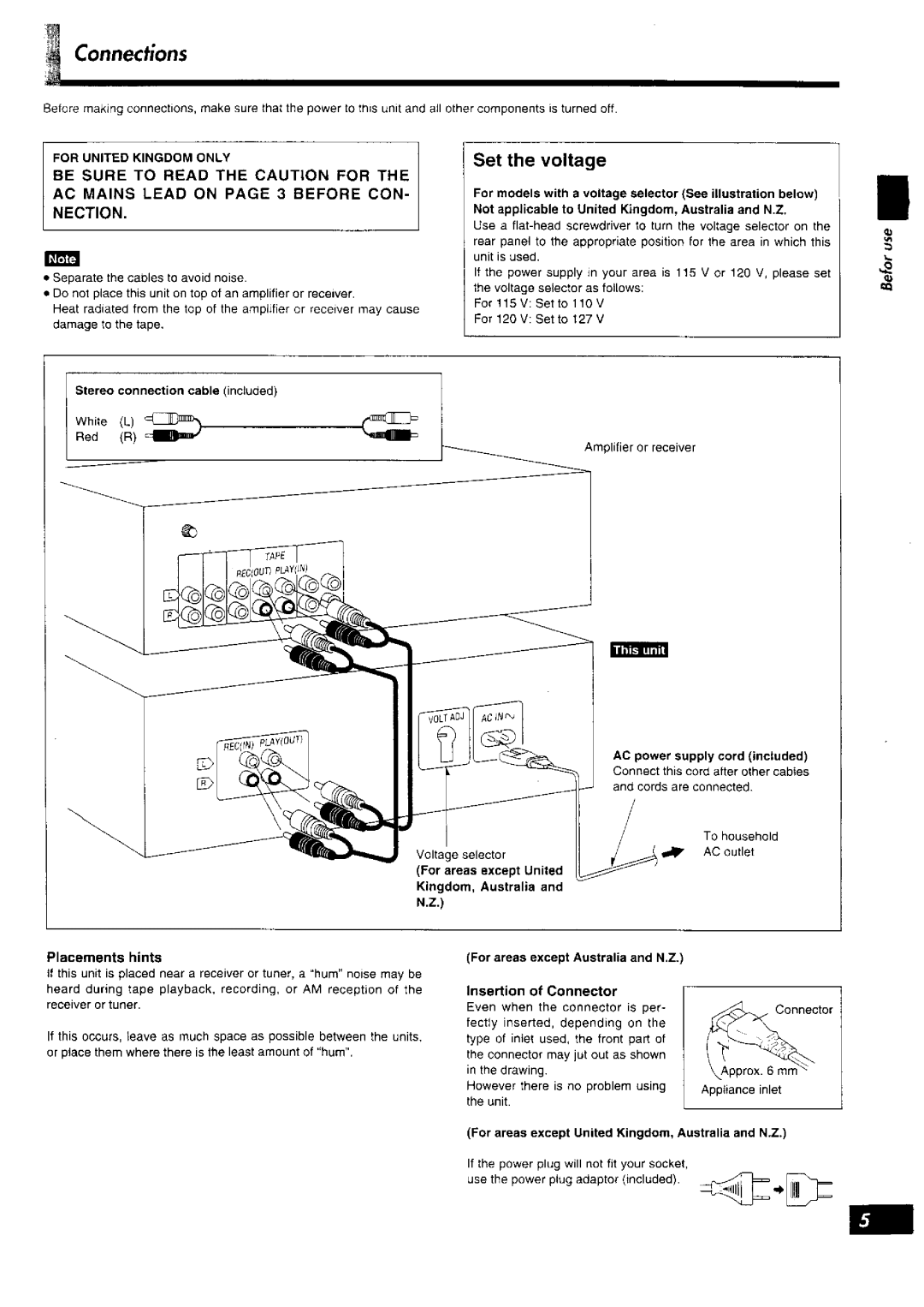 Technics RS-TR575M2 manual 