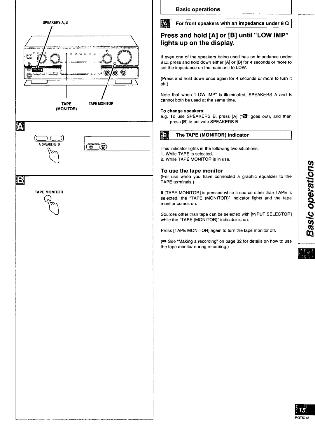 Technics SA-AX540 manual 