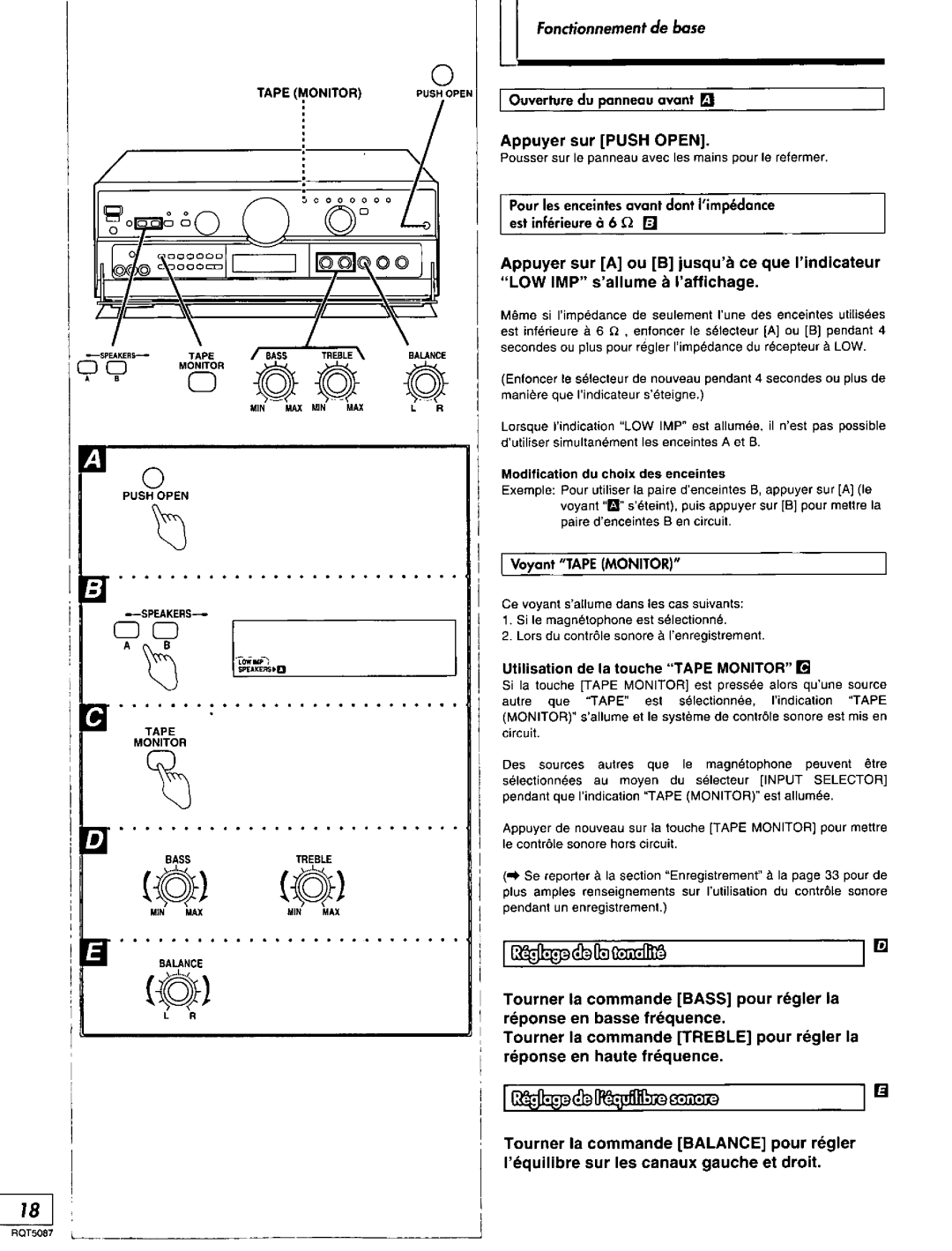 Technics SA-AX7, RQT5087-Y manual 